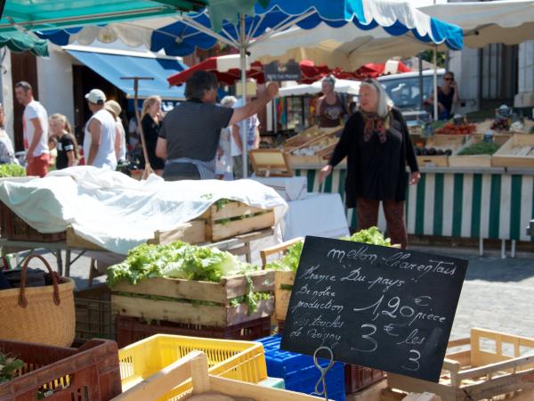 St Jean d'Angely Market Day 